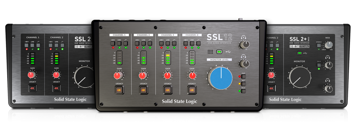 Gama de interfaces de audio