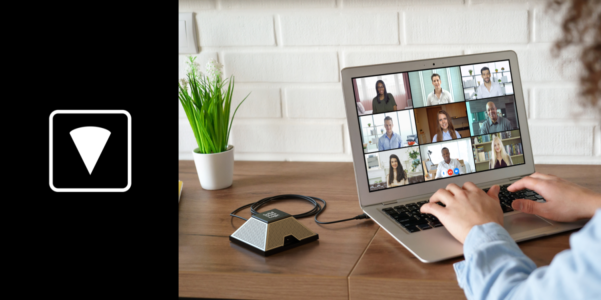 Modo de trabajo desde casa del micrófono USB CONNEX