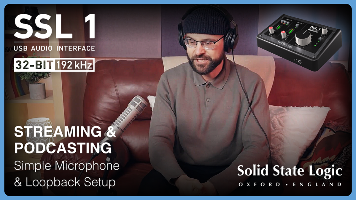 Streamer recording audio through an SSL1