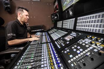 Marcelo Freitas, director técnico de Epah, a los mandos. Fotografía de Renato Frasneli