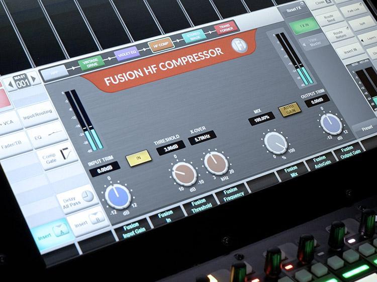 Consolas SSL Live - Compresor Fusion HF